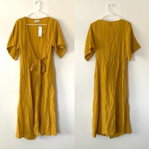 COPY - NWT Urban Outfitters Long Duster Tie Front Kimono - Picture 1 of 2